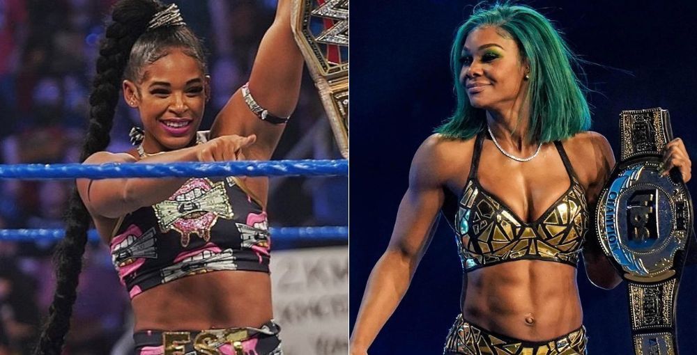 Bianca Belair (left) and Jade Cargill (right)