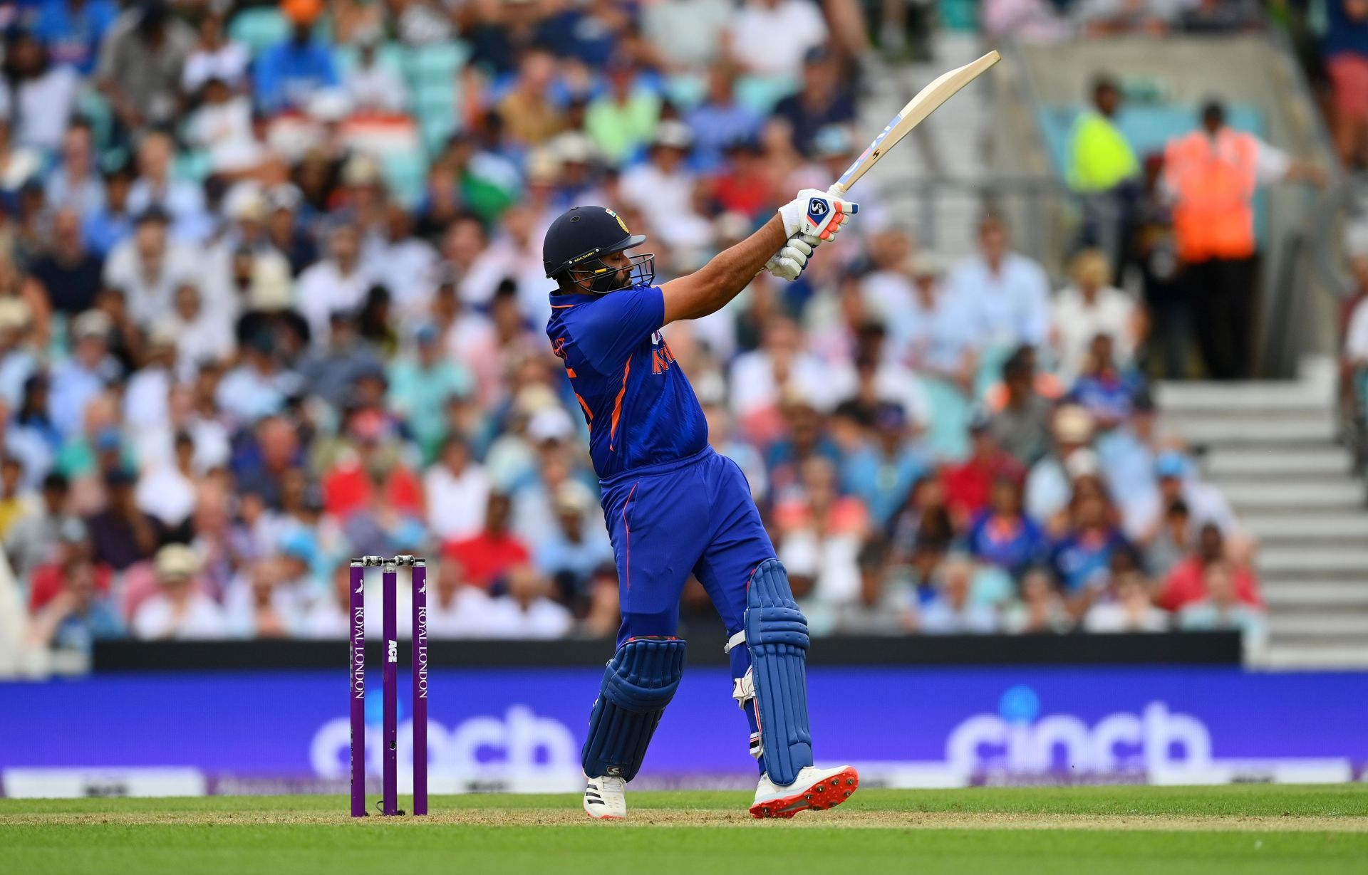 Rohit Sharma will be wary of England's left-arm pacers. 