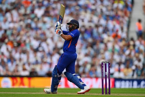 Rohit Sharma played a blazing knock during India's chase