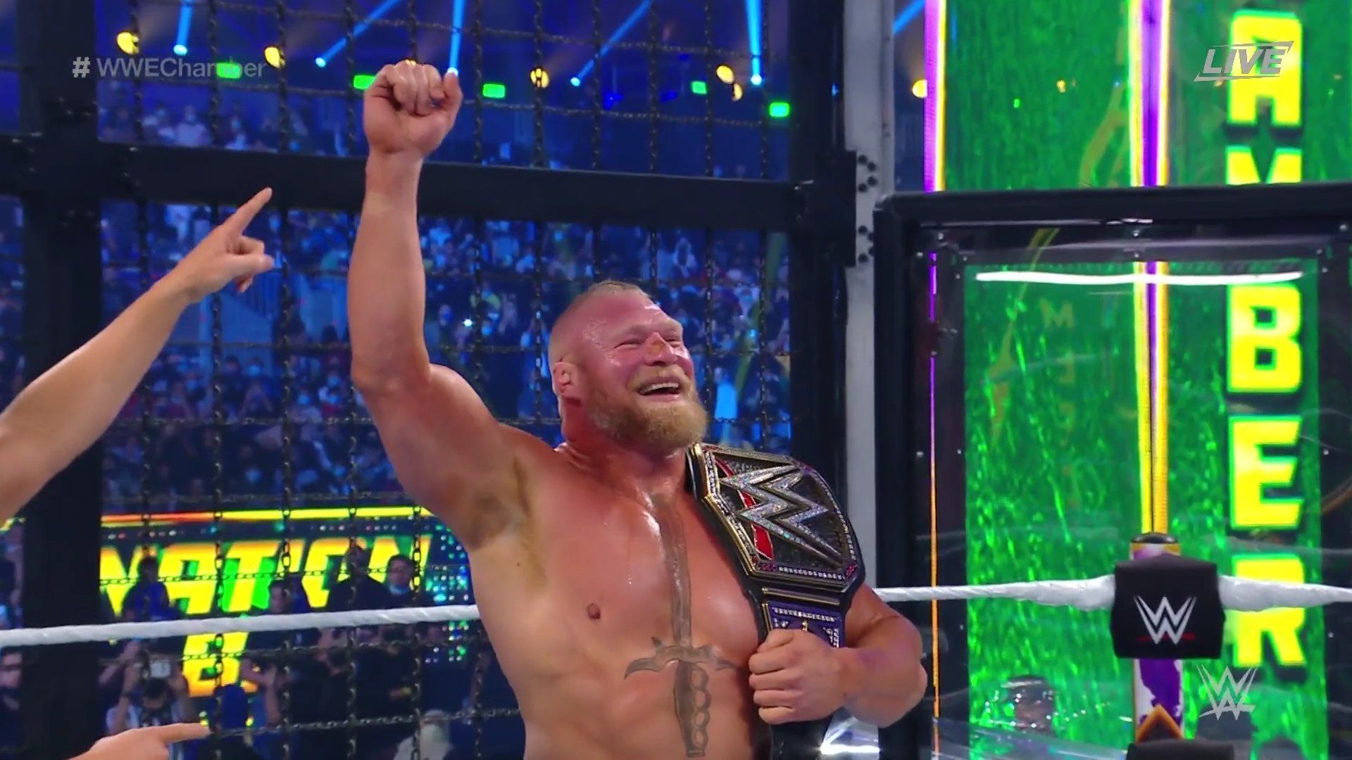 Lesnar's last title run was short