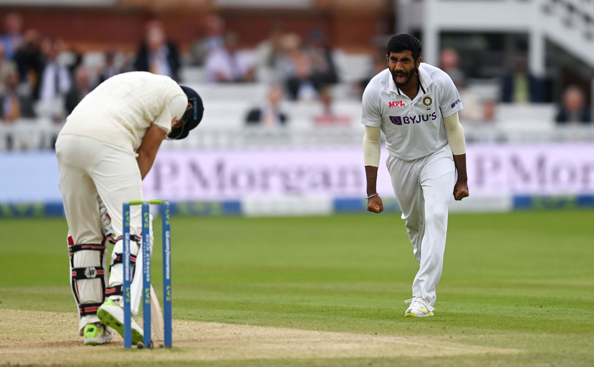 Jasprit Bumrah was spitting fire when India took on England at Lord's last year.