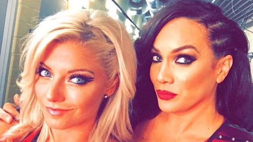 Alexa Bliss and Nia Jax were engaged in a feud over the RAW Women's title