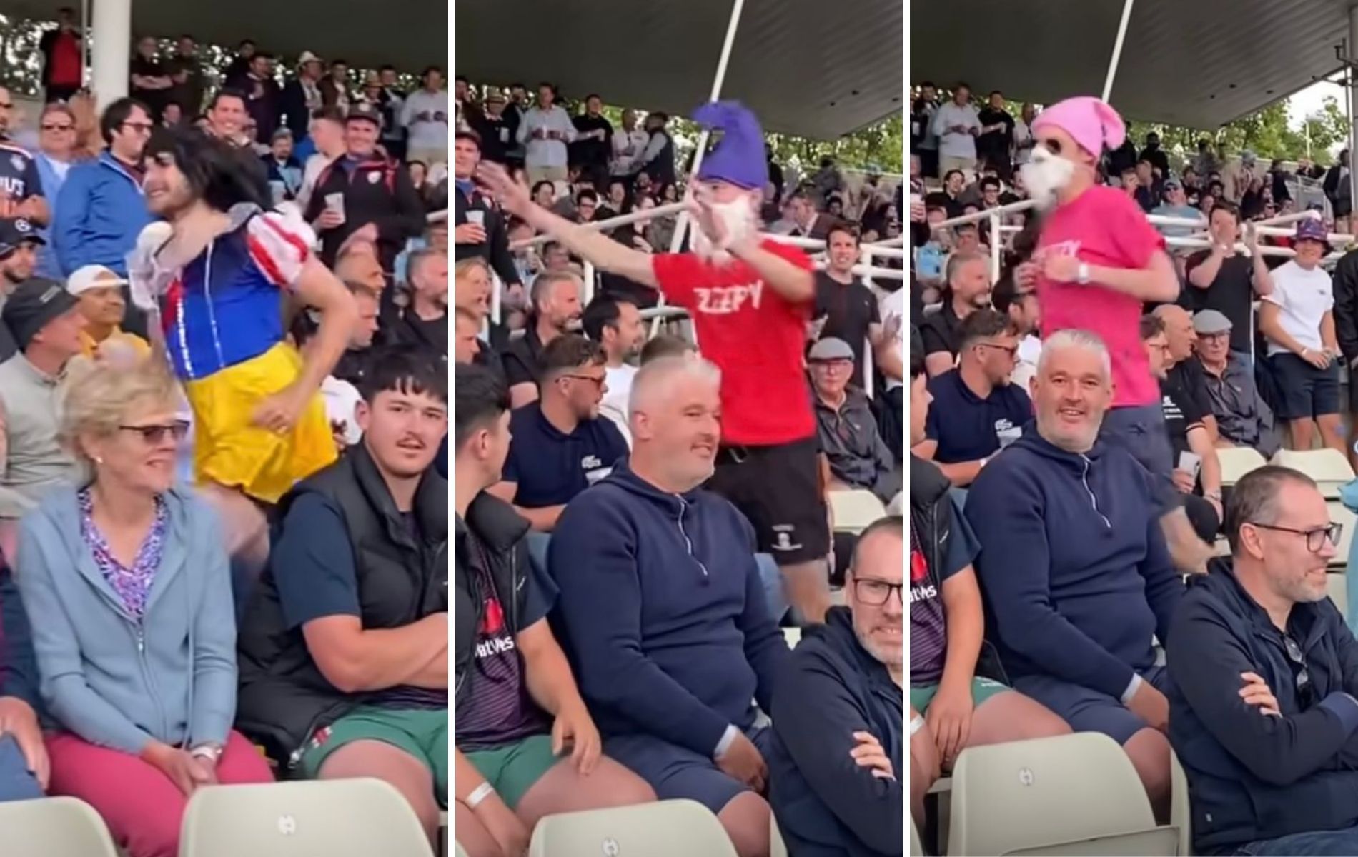 Fans spotted having a gala time during the fifth Test between India and England. (Pics: Instagram)