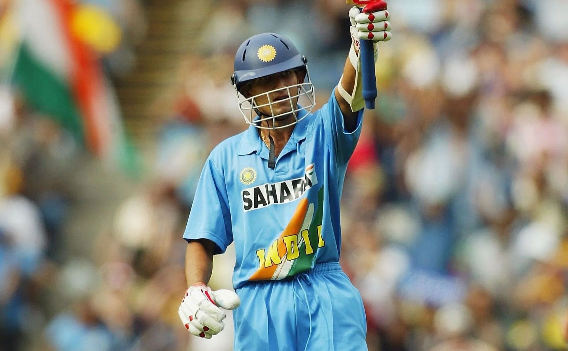 Be it Test or ODI cricket, Ajit Agarkar was no mug with the bat. Pic: Getty Images