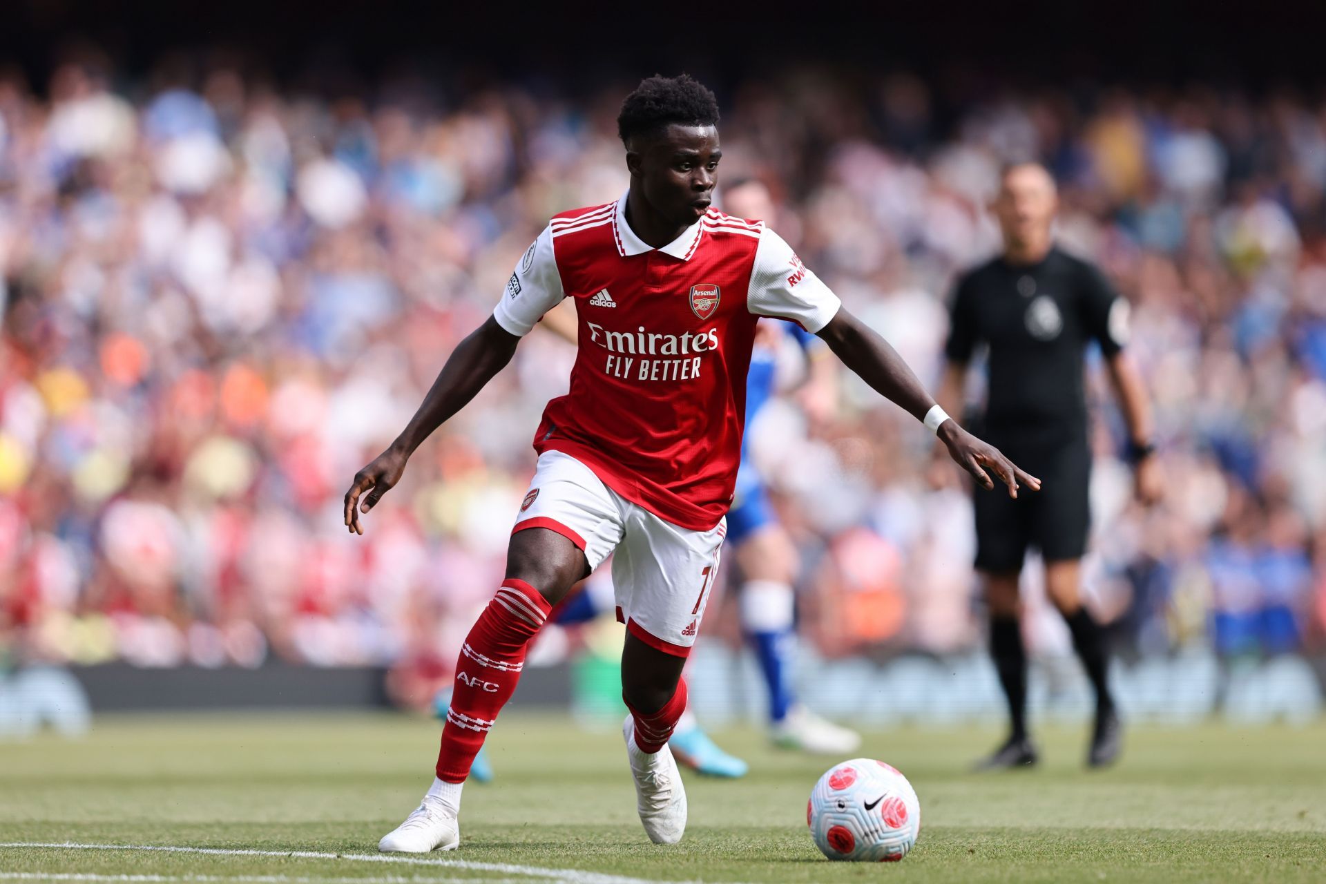 Bukayo Saka is tipped to have a great future at the Emirates.