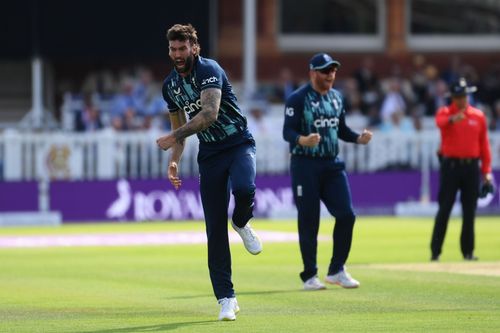 Reece Topley ran through the Indian batting lineup in the second ODI on Thursday