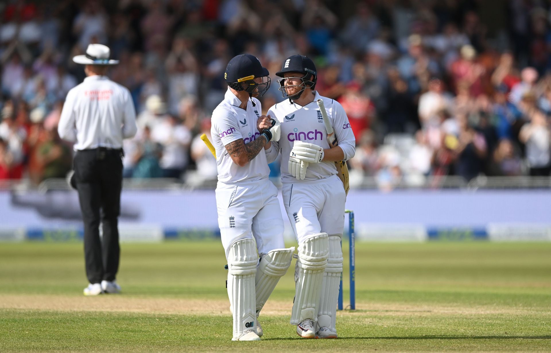 Ben Stokes (left) and Jonny Bairstow. Pic: Getty Images