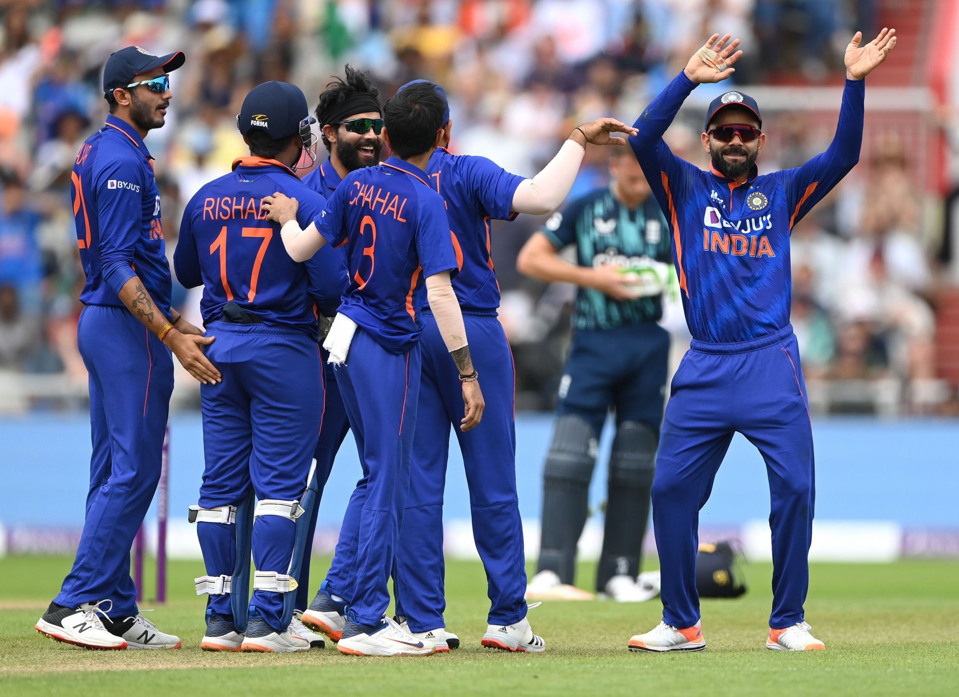 More cause for celebration: India are at a distinct advantage playing in the UAE