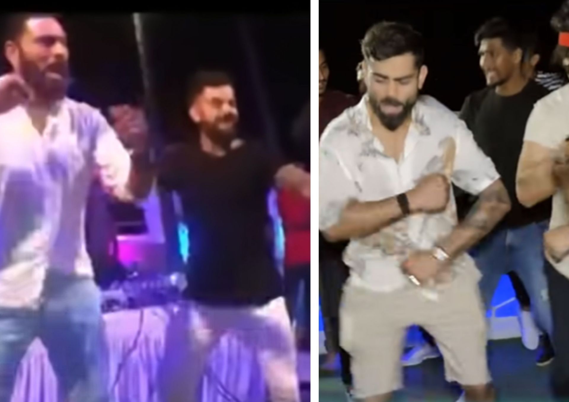 The former Indian skipper is quite the dancer alright (Screengrab via YouTube).