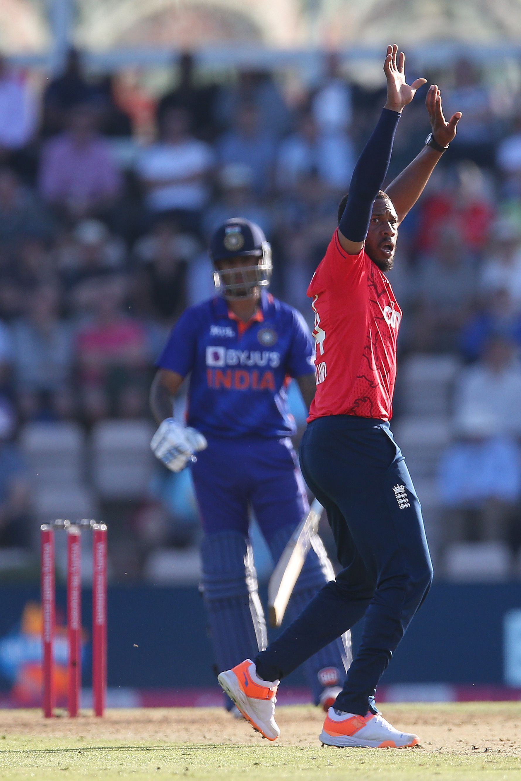 Chris Jordan has been the pick of the English bowlers in the first two games. 