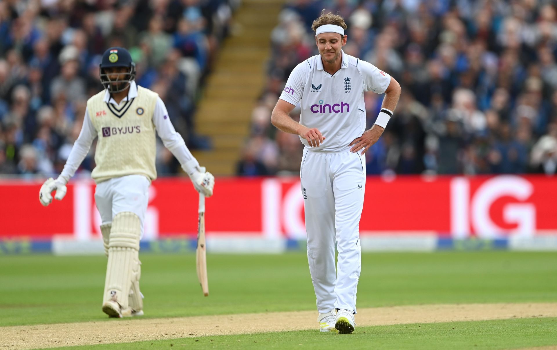 Stuart Broad created an unwanted world record in Birmingham (Image: Getty)