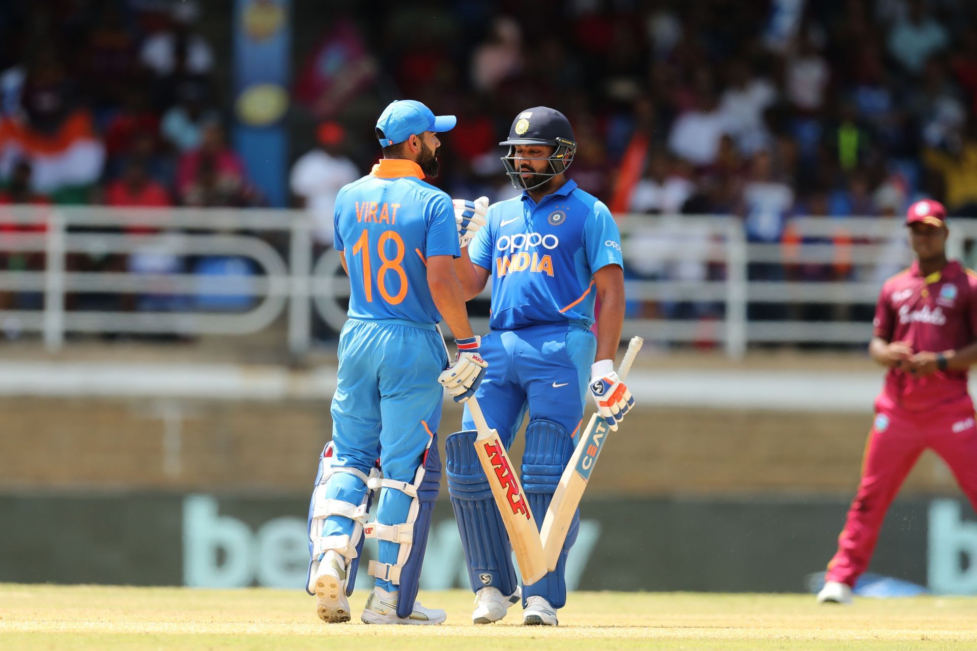 Virat Kohli and Rohit Sharma - India's biggest batting lynchpins.