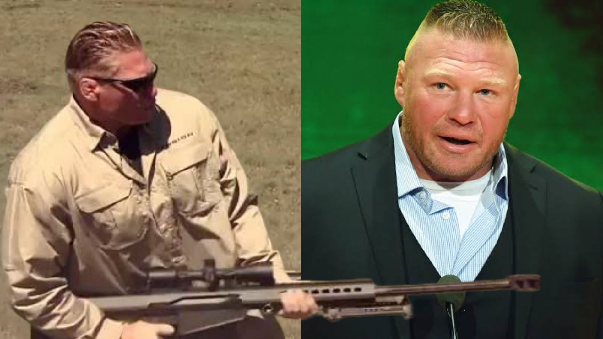 Former WWE Champion Brock Lesnar