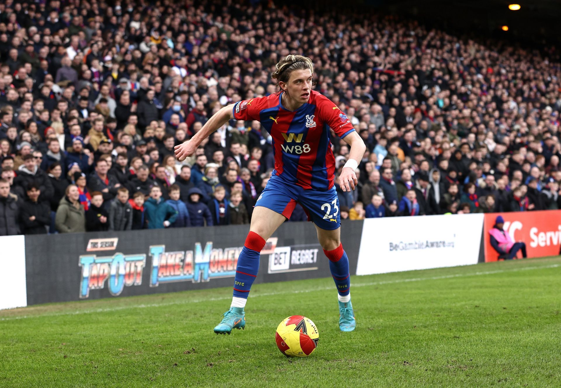 Gallagher was voted Crystal Palace&#039;s player of the season