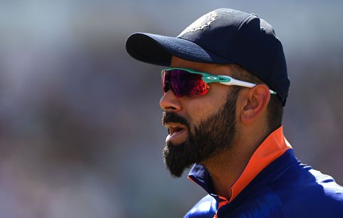 Virat Kohli during the third T20I against England. Pic: Getty Images