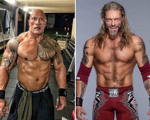 Edge and The Rock are still in fantastic shape even 20 years after SummerSlam 2002!