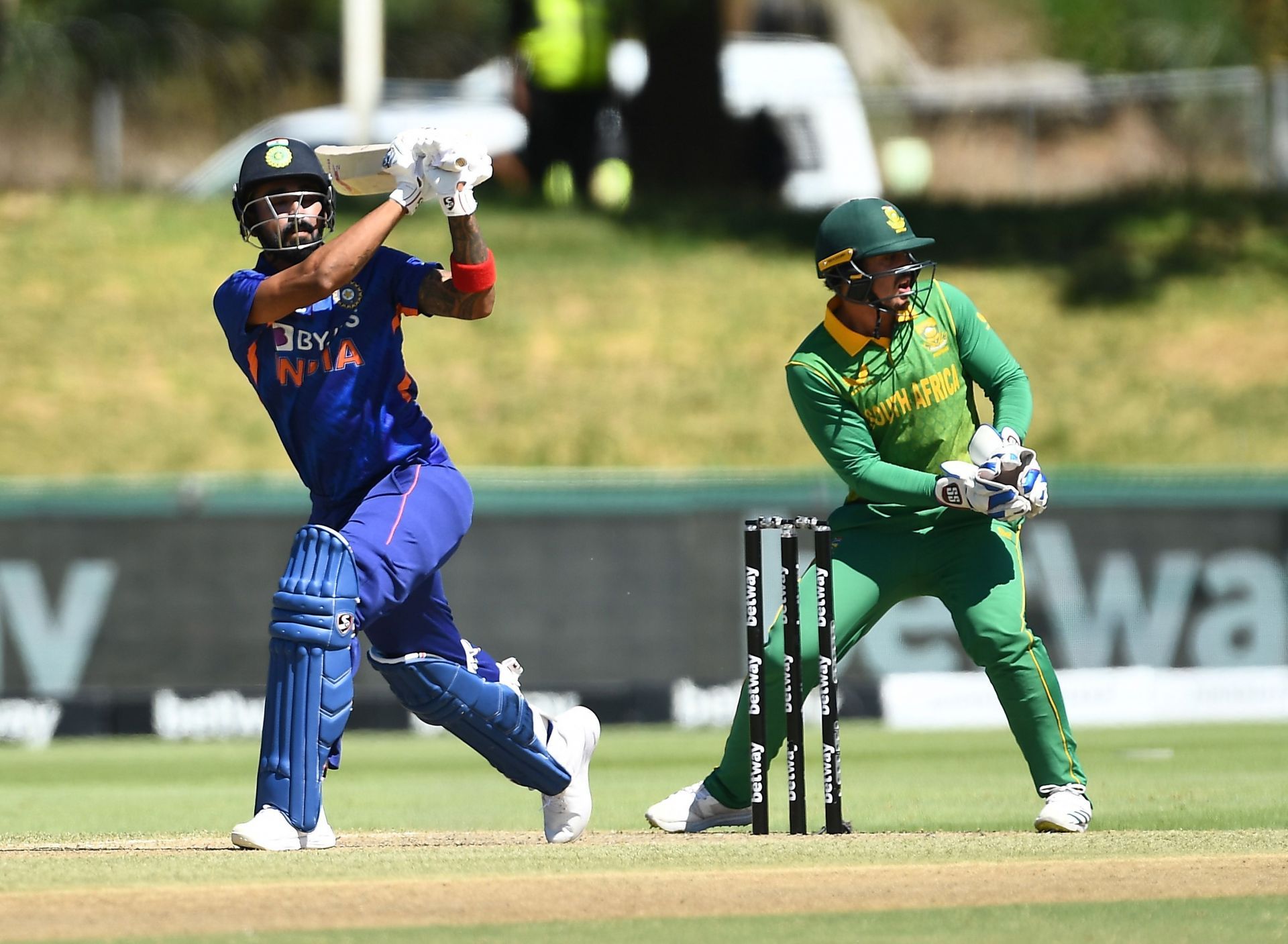 KL Rahul during the ODI series in South Africa. Pic: Getty Images