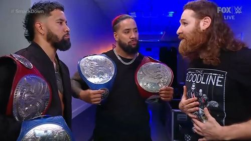 Sami Zayn was bestowed with the title "Honorary Uce"