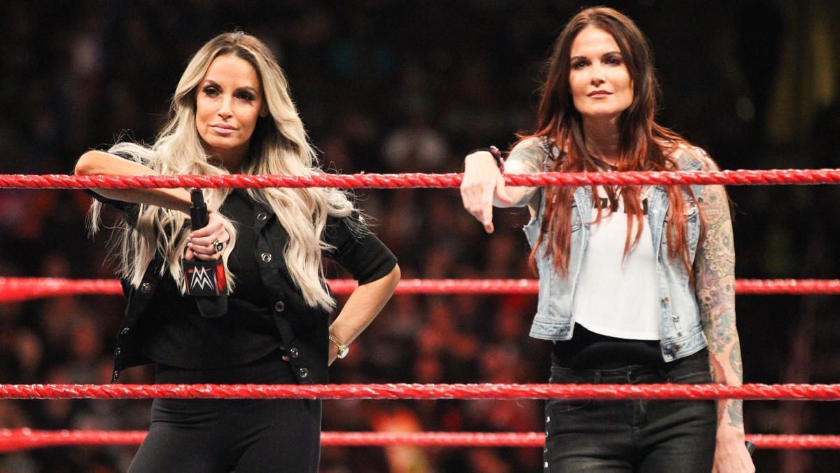 Trish Stratus (left) and Lita (right)