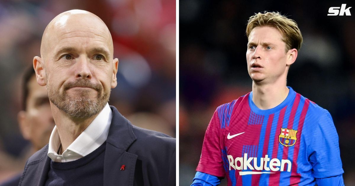 Manchester United have been heavily linked with Barcelona&#039;s Frenkie de Jong