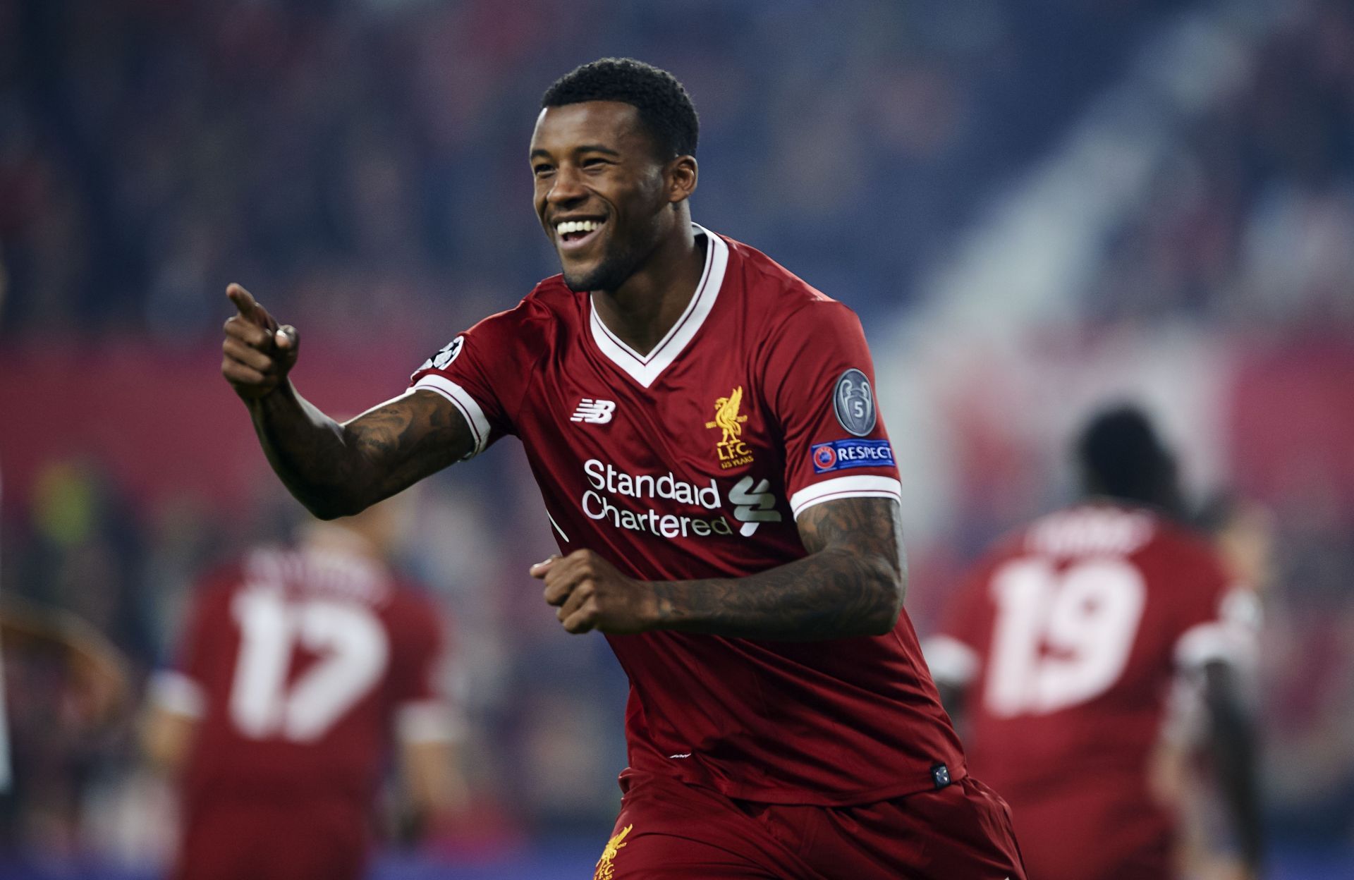 Wijnaldum left the Reds to join PSG last summer