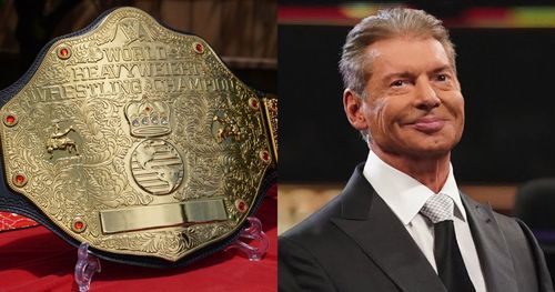 "The Big Gold Belt" and former WWE CEO Vince McMahon.