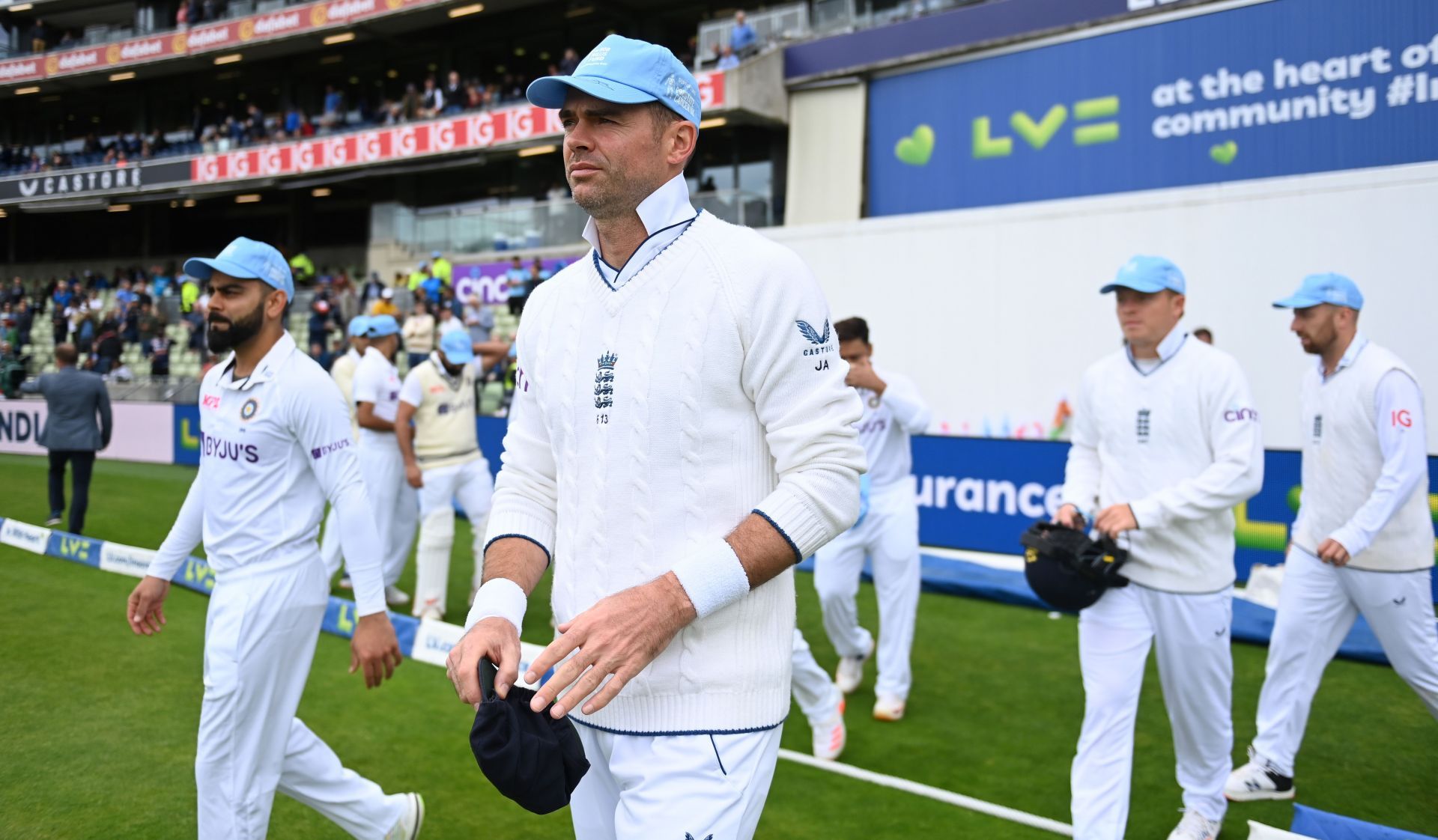 James Anderson. (Credits: Getty)
