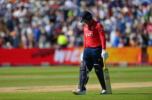 Jason Roy's woeful form continued as he was dismissed for a golden duck. (P.C.:Getty)