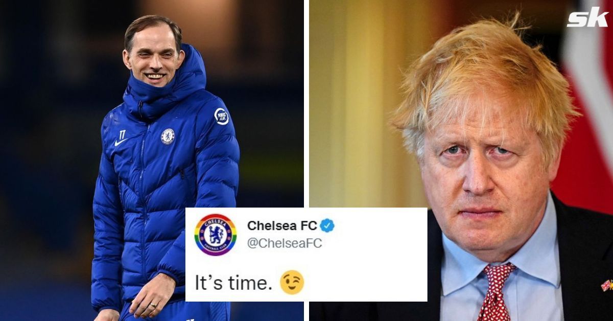 The Blues cheekily suggest a man who could replace Boris Johnson as UK PM.