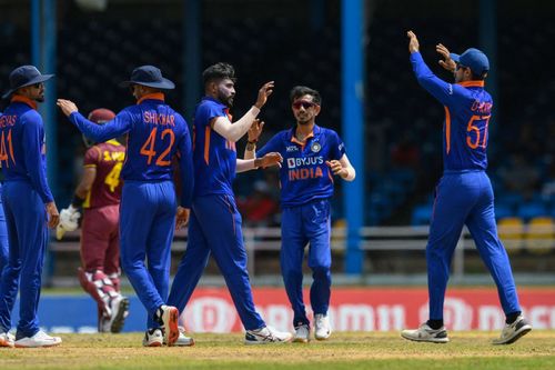 Men in Blue won the first ODI vs West Indies by 3 runs