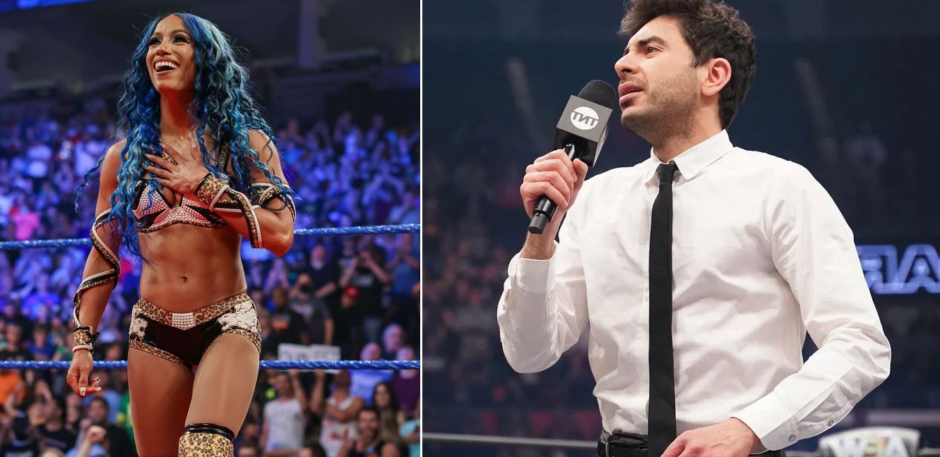 Sasha Banks follows Tony Khan on Instagram