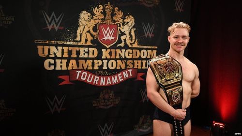 Bate is the first-ever two-time NXT UK Champion!