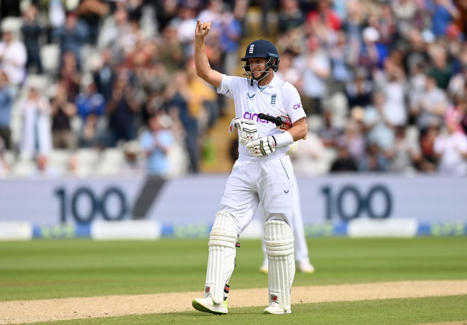 Joe Root is the leading run-getter in the five-match series against India. (Credits: Getty)