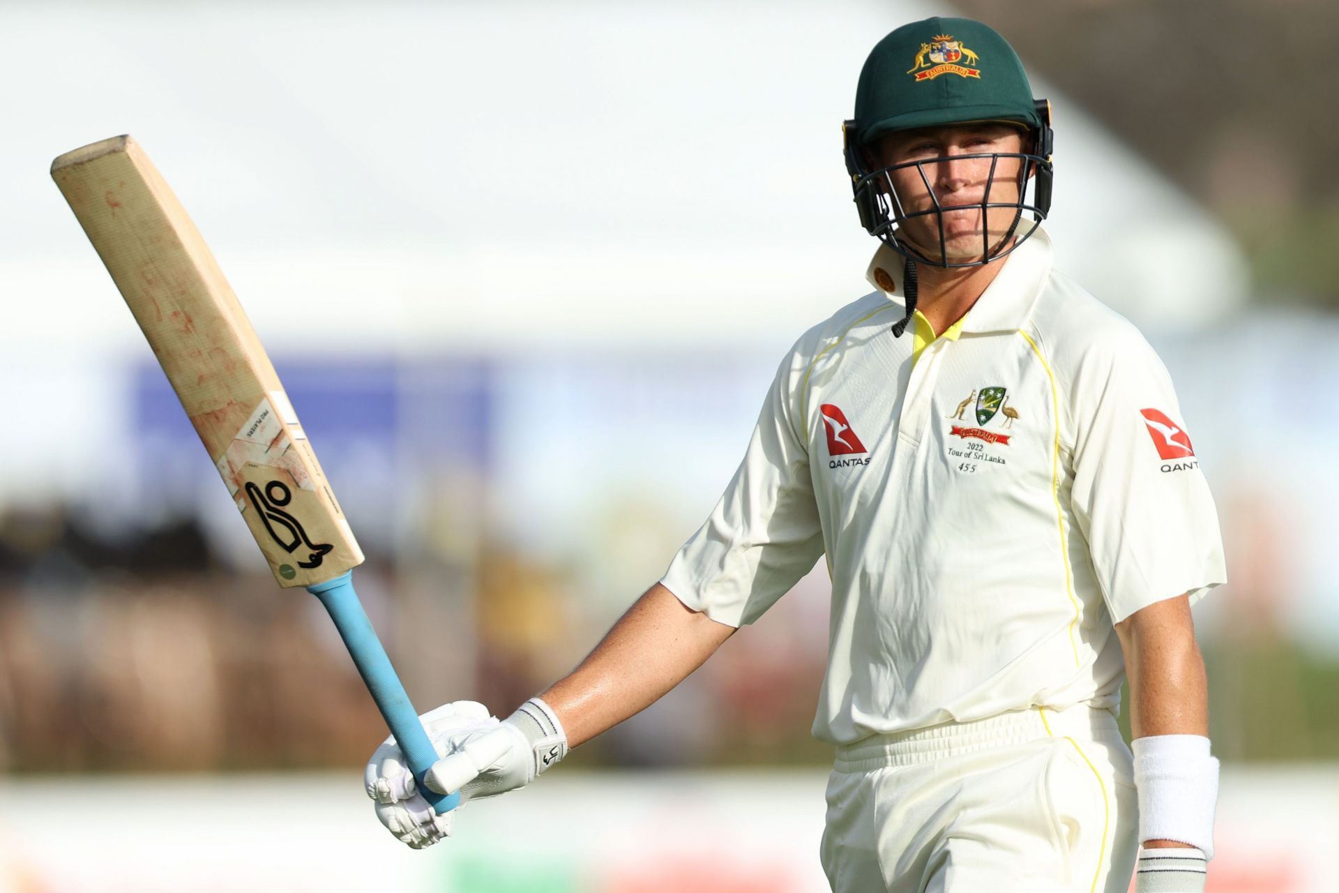 Labuschagne scored only 13 runs in the first Test against Sri Lanka (Image Courtesy: Getty Images)