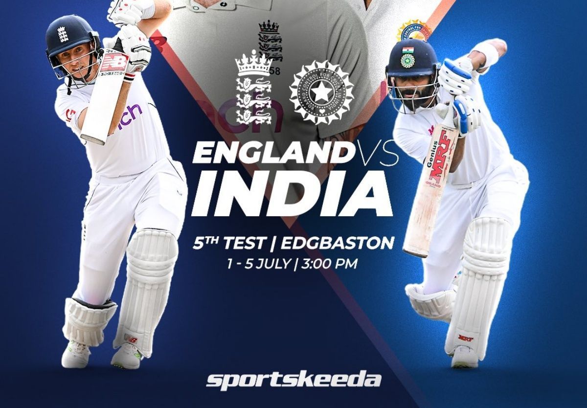 India take on England in Birmingham in the rescheduled Test