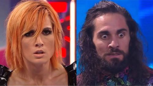 Becky Lynch supports her husband, Seth Rollins.