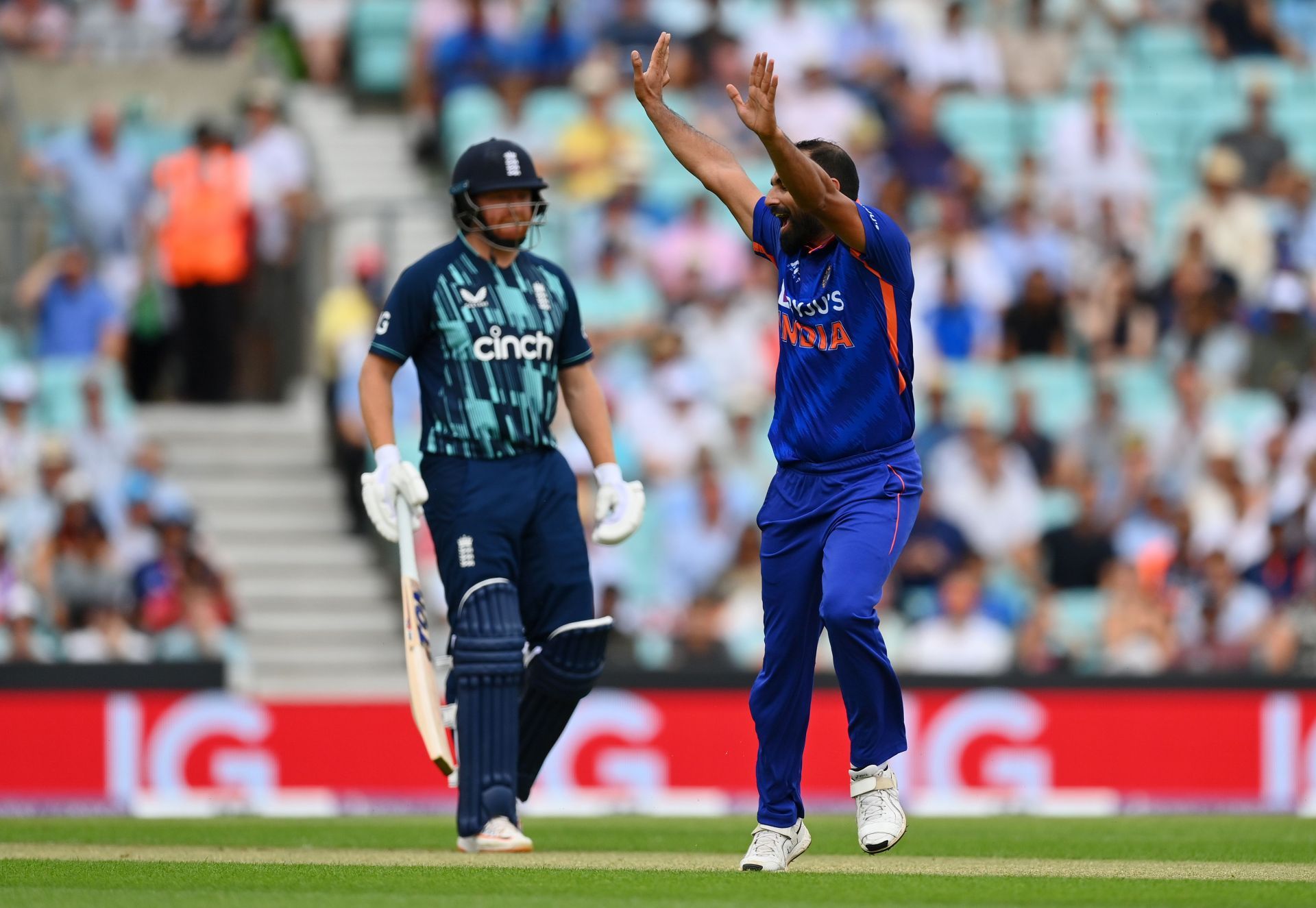 Mohammed Shami became the fastest Indian to 150 ODI wickets