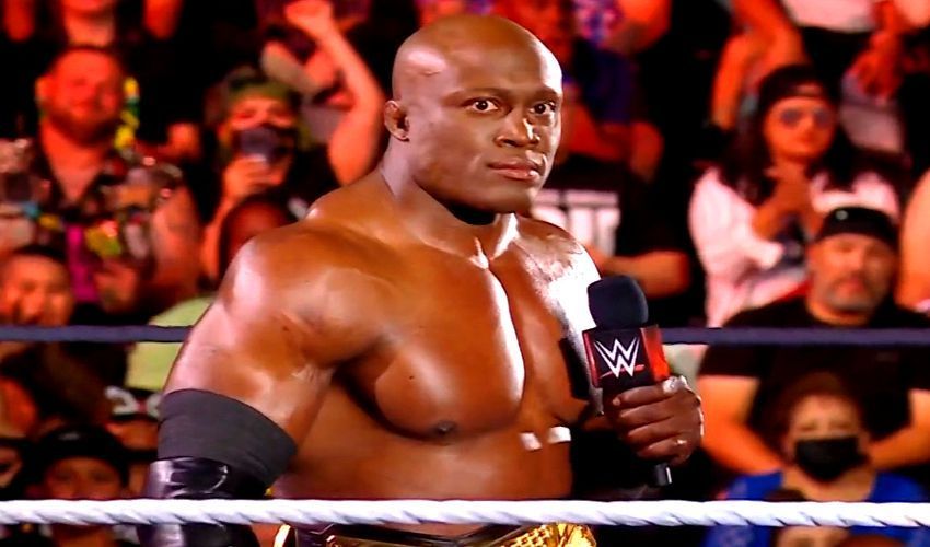 Bobby Lashley kicked off RAW displaying his newly-won WWE United States Championship