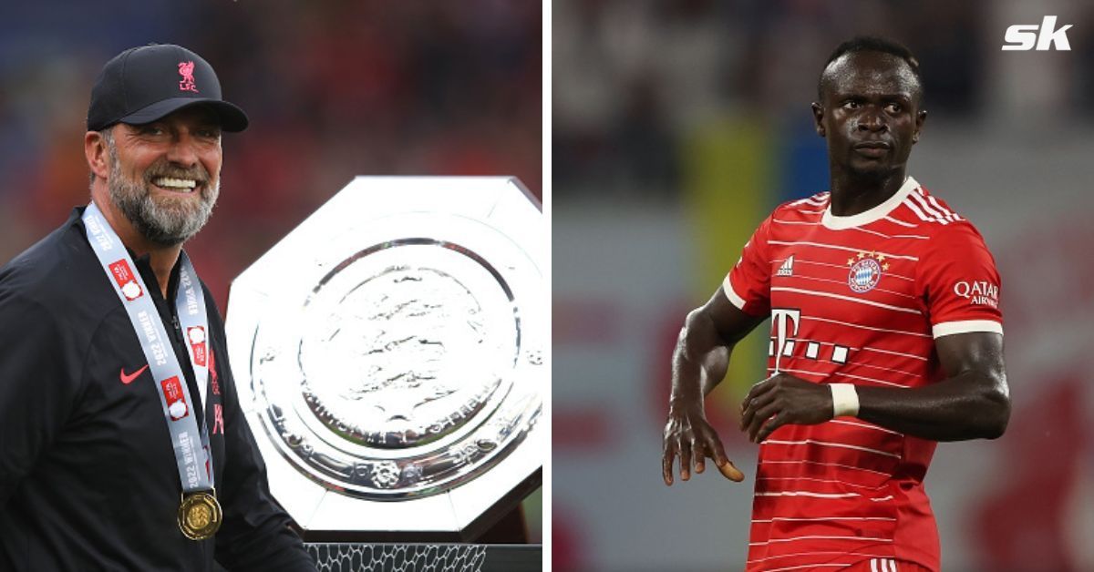 Bayern Munich forward Sadio Mane watched Liverpool&#039;s Community Shield victory