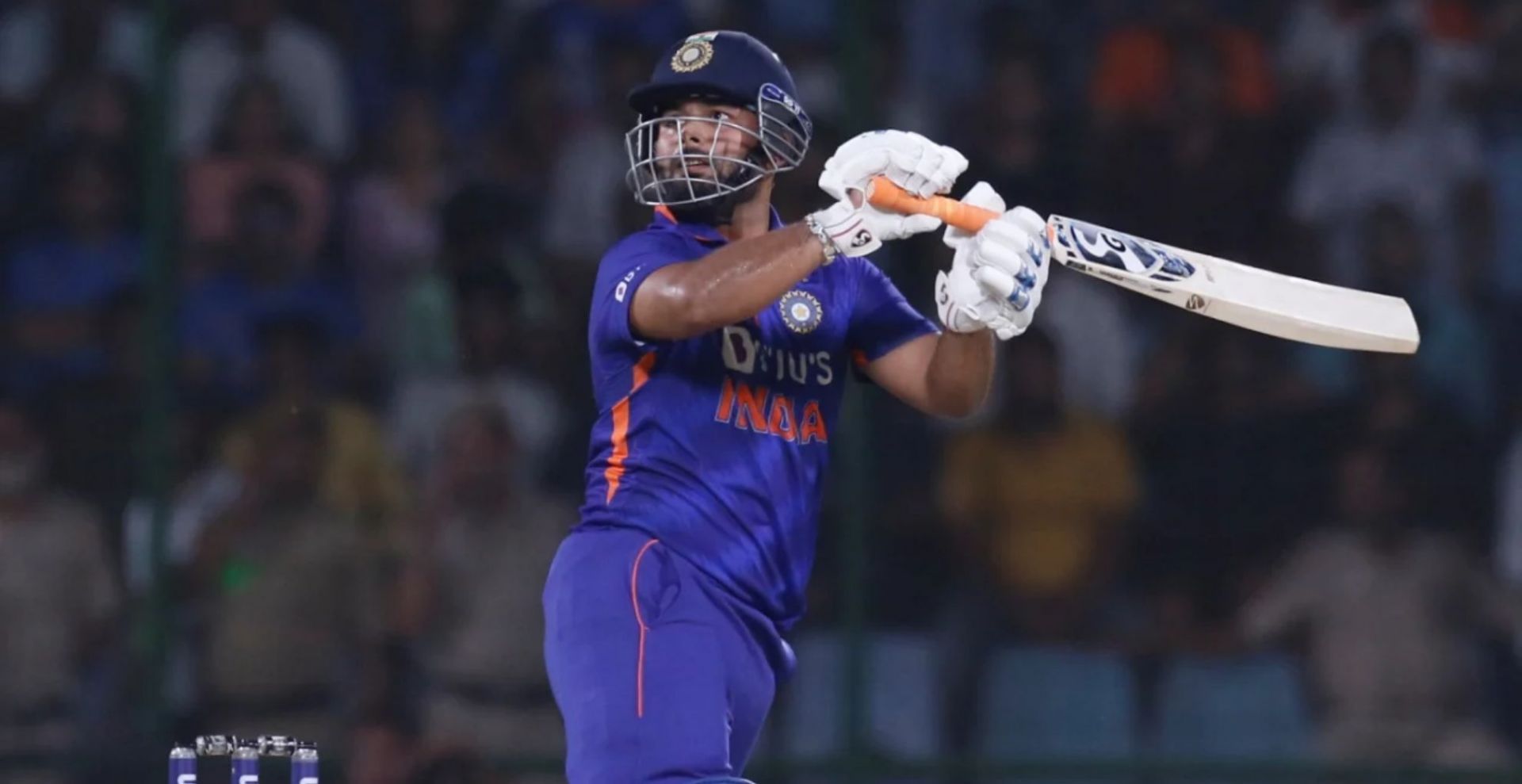 Rishabh Pant will look to put some runs under his belt in the T20Is against England. (Credit: BCCI)