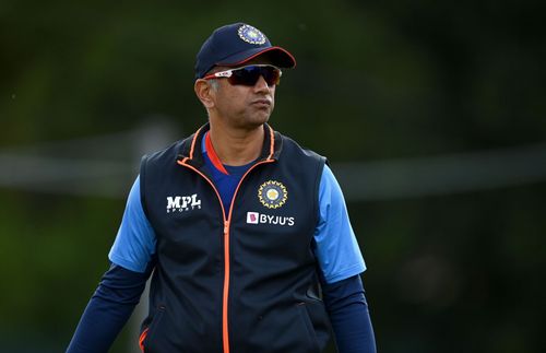 Team India head coach Rahul Dravid. Pic: Getty Images