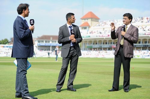 Sourav Ganguly (right) shared his opinion on India's captaincy in 2022 (Image: Getty)