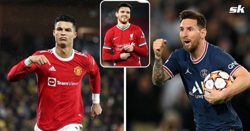 Andy Robertson has chosen Lionel Messi over Cristiano Ronaldo