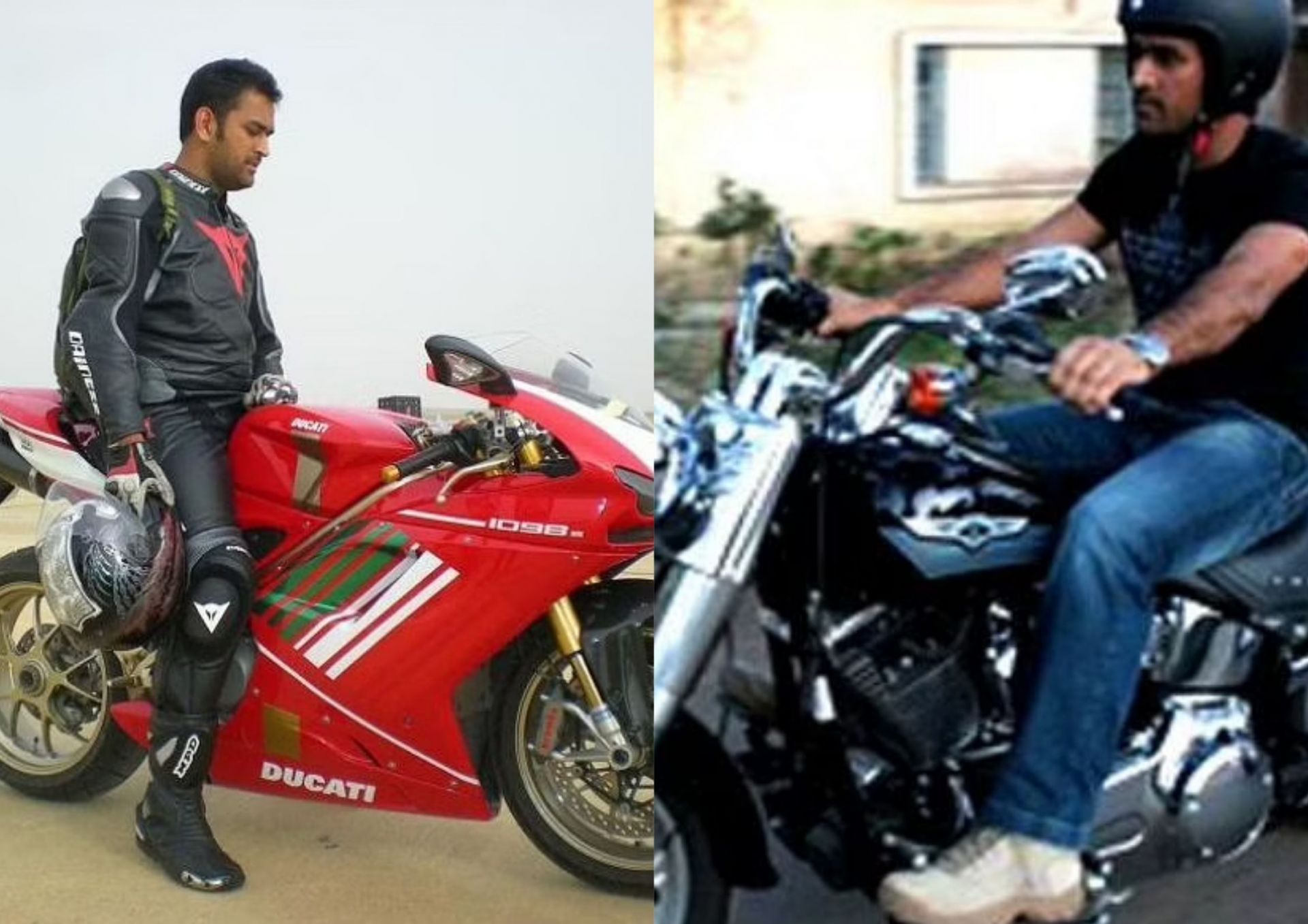 MS Dhoni is an avid bike and car lover (Picture Credits: Twitter).