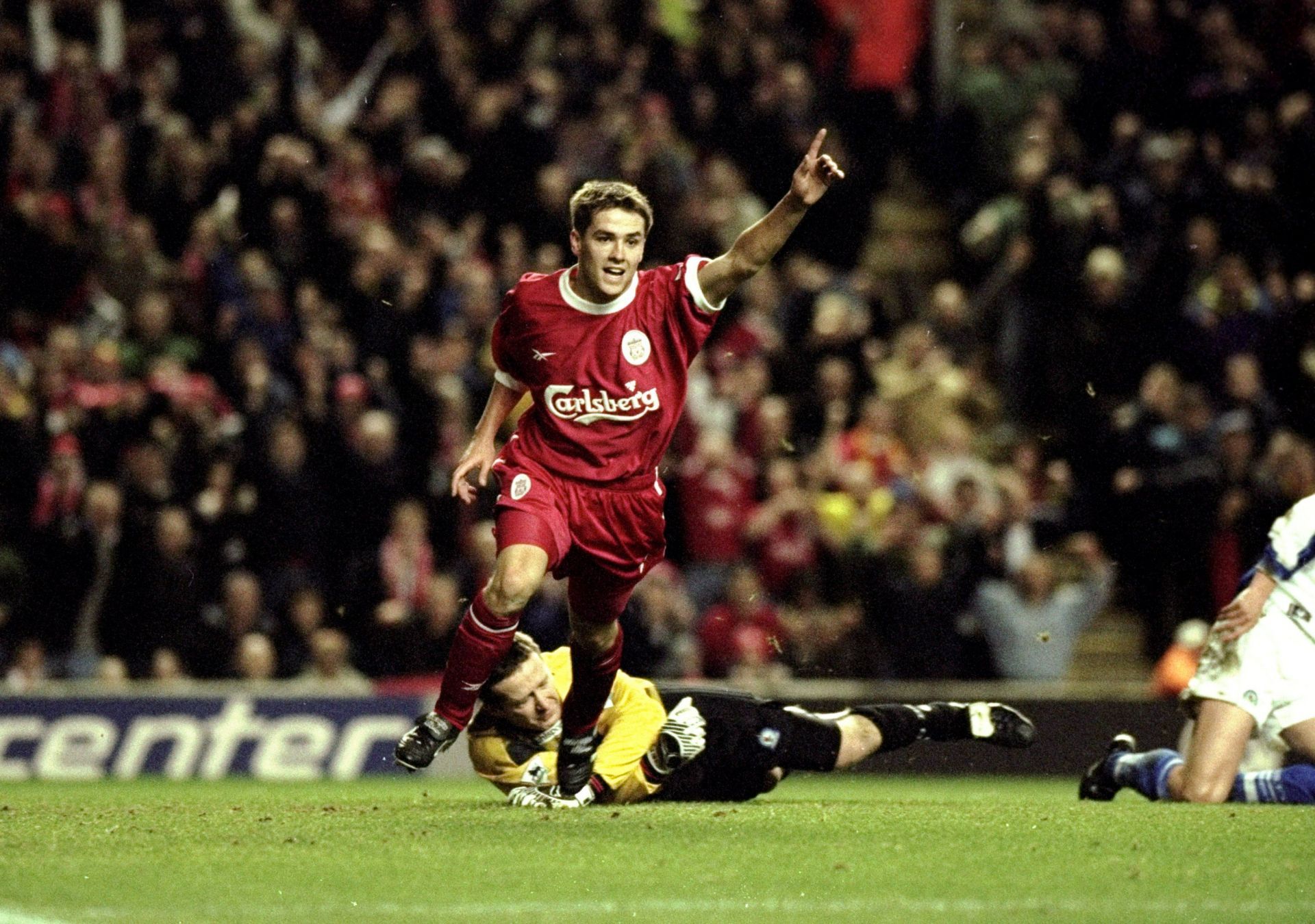 Michael Owen in action for Liverpool
