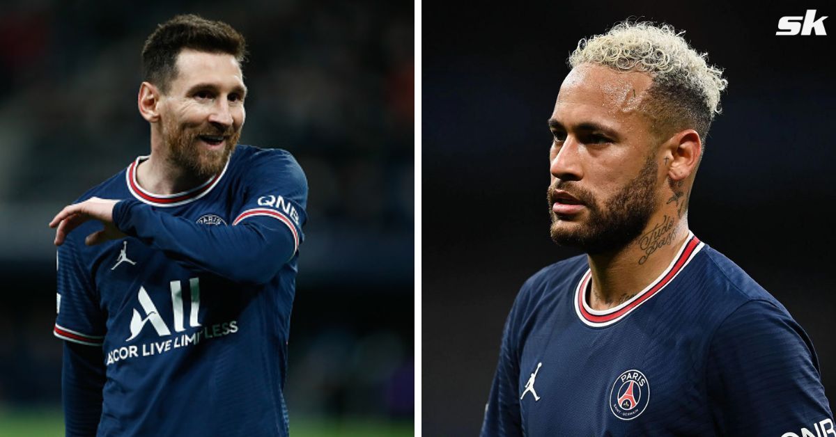 The two superstar forwards have reunited at PSG.