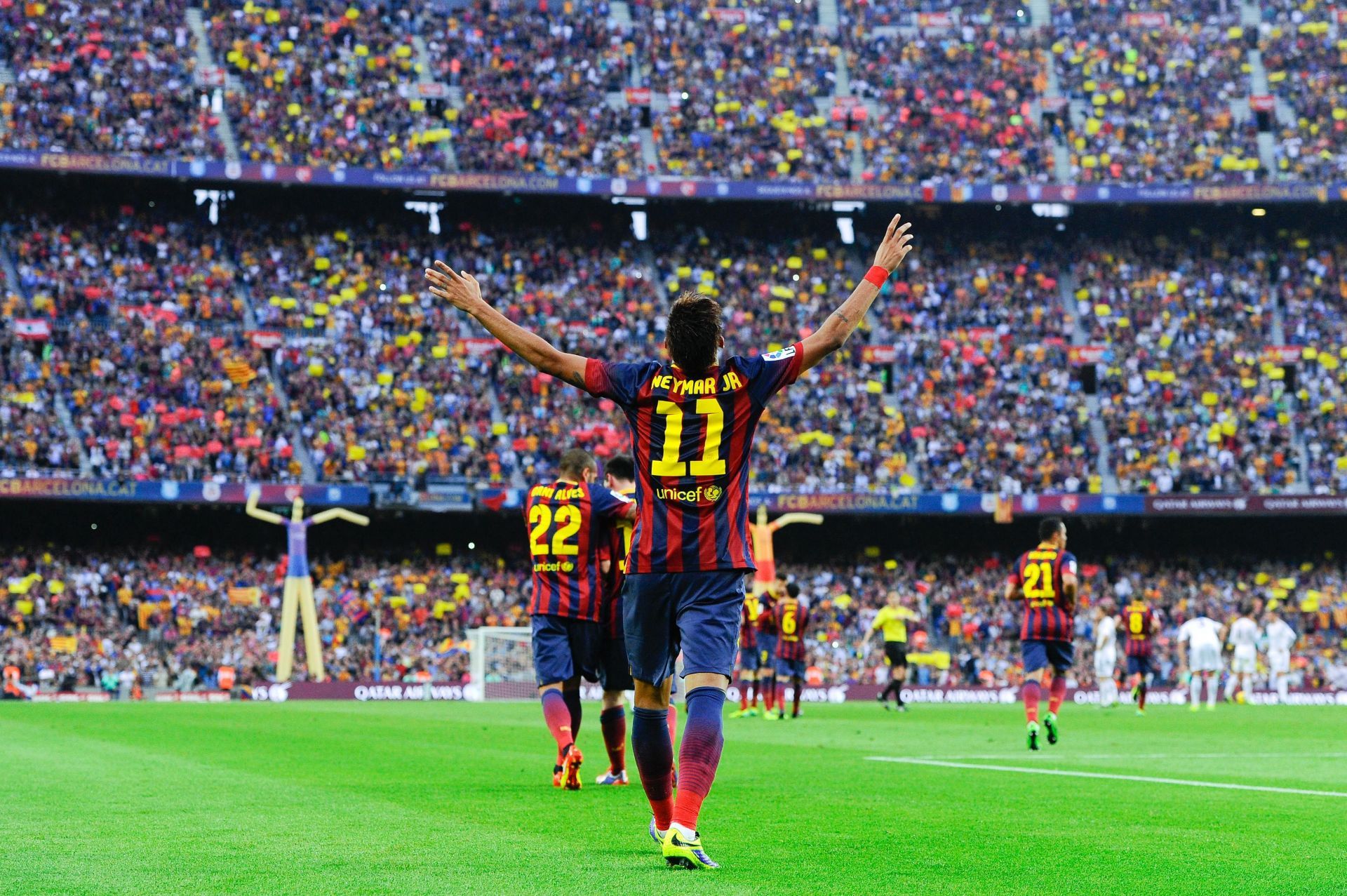Neymar became a revelation at Barcelona.