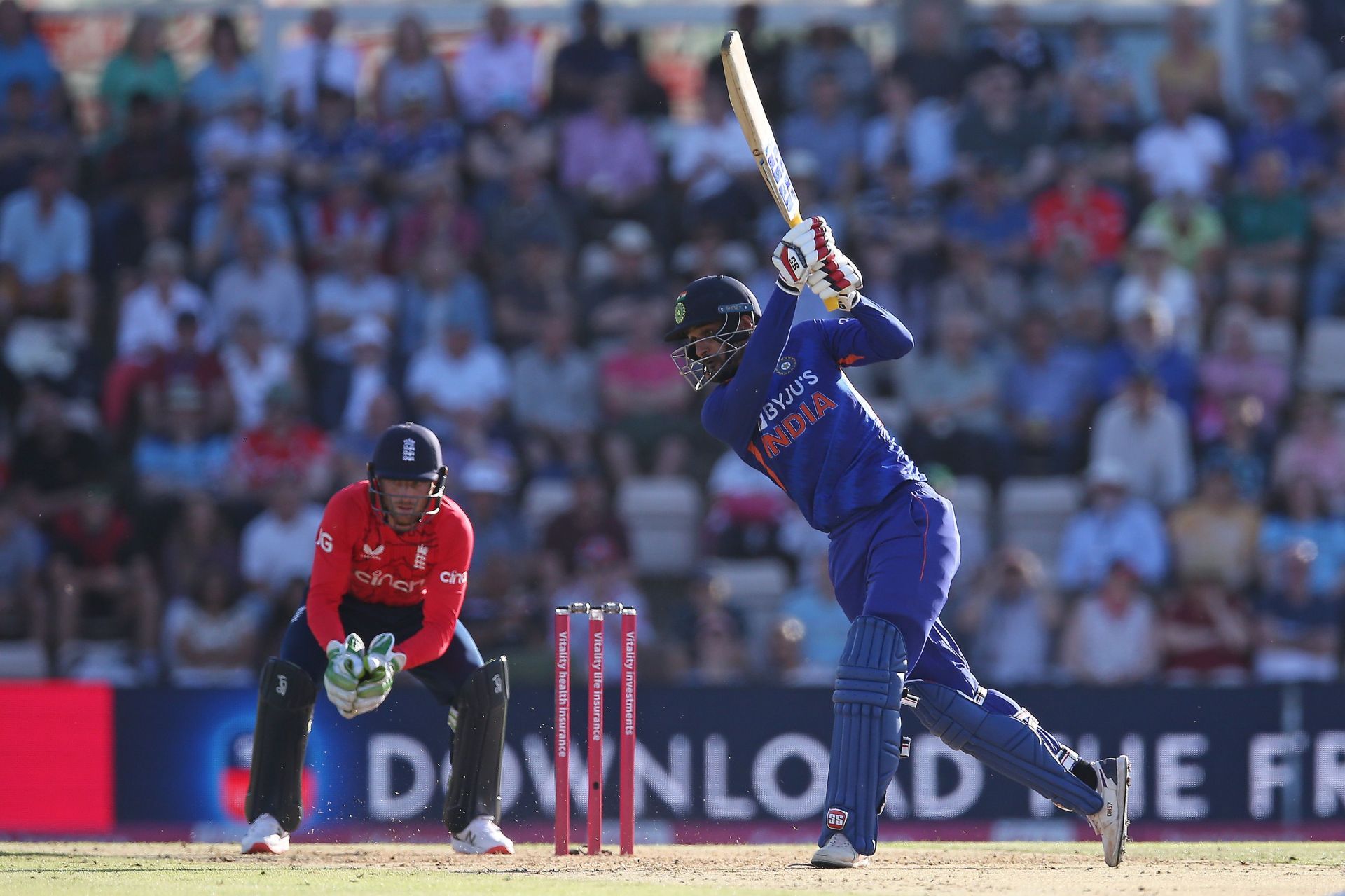 Deepak Hooda gave a decent account of himself in the first T20I against England
