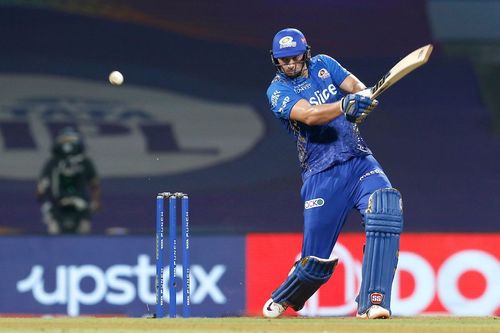 Tim David shone for Mumbai Indians in IPL 2022. (Credits: Twitter)