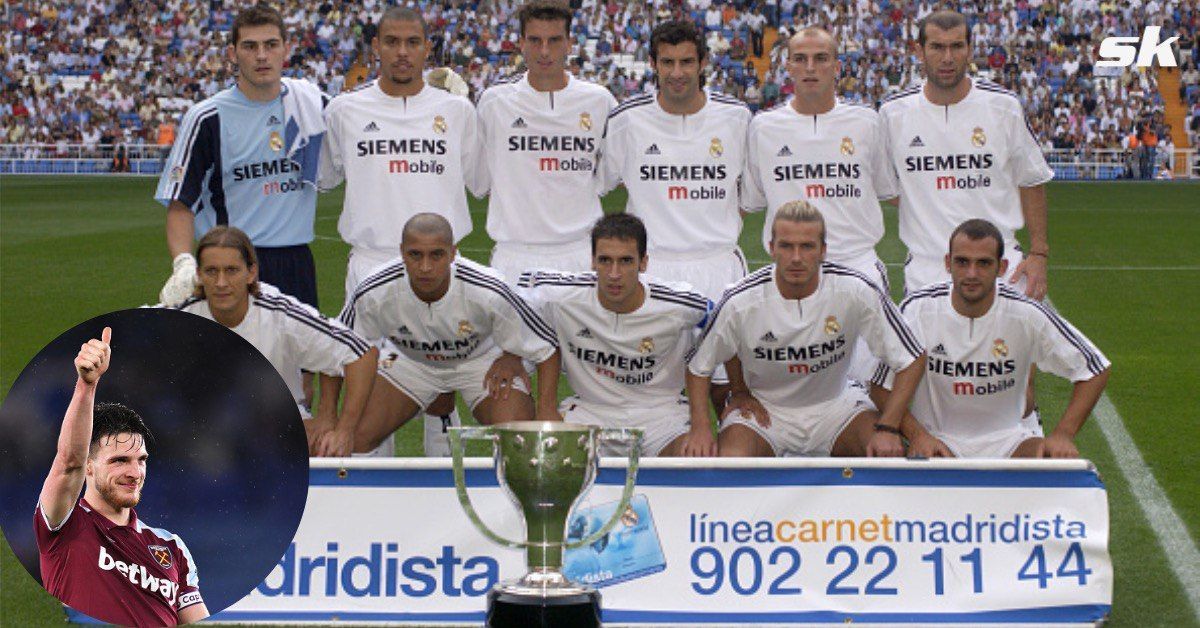 David Beckham was not Declan Rice&#039;s favorite Real Madrid Galactico